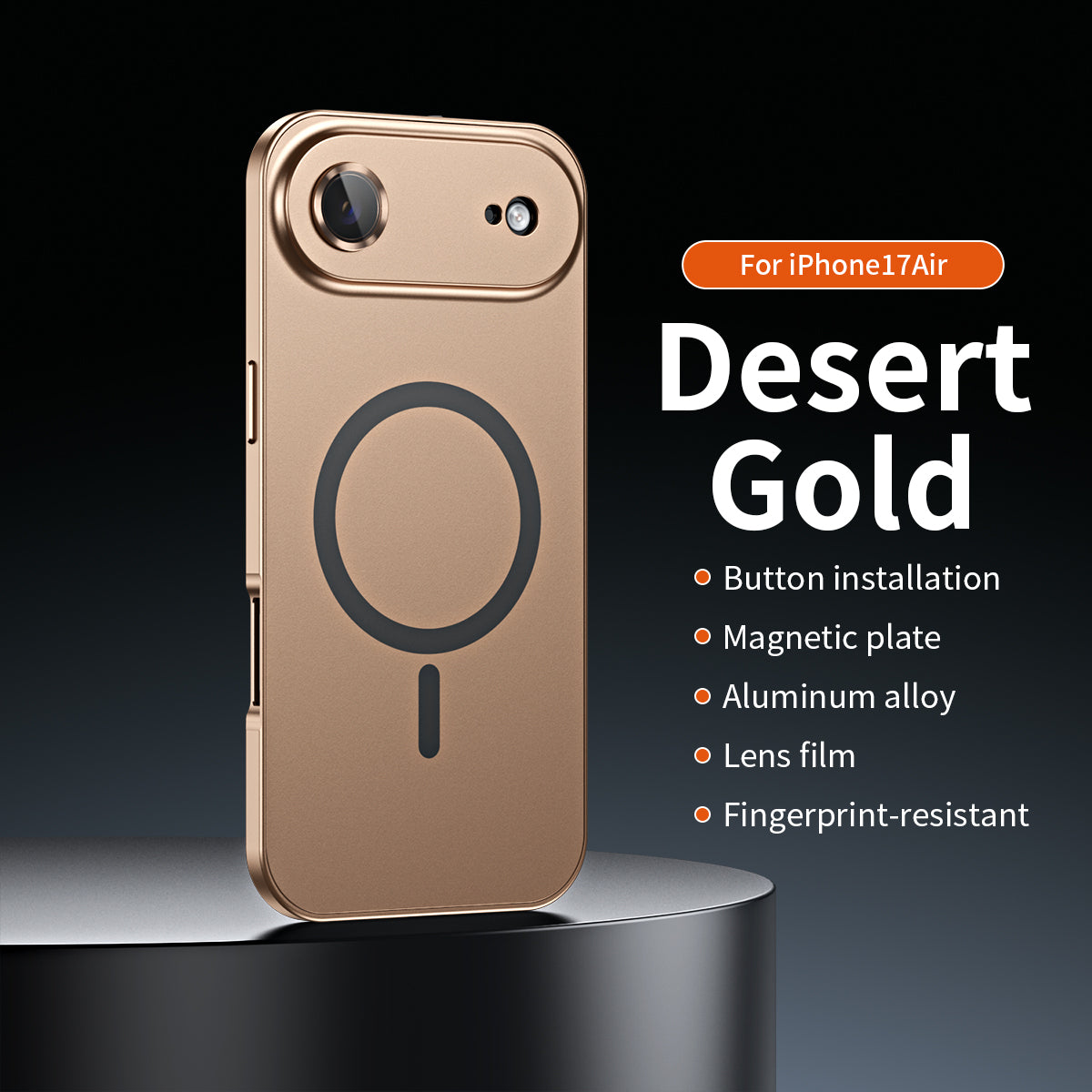 📱Magnetic Aluminum Metal Frame Protective Case For iPhone