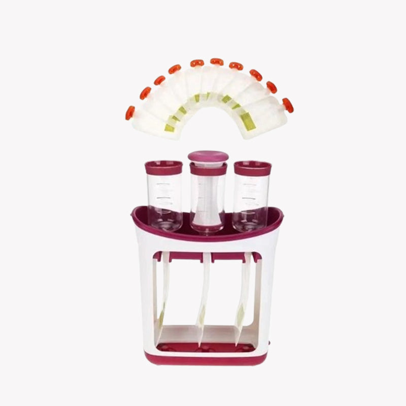 Food Processor with Dispenser