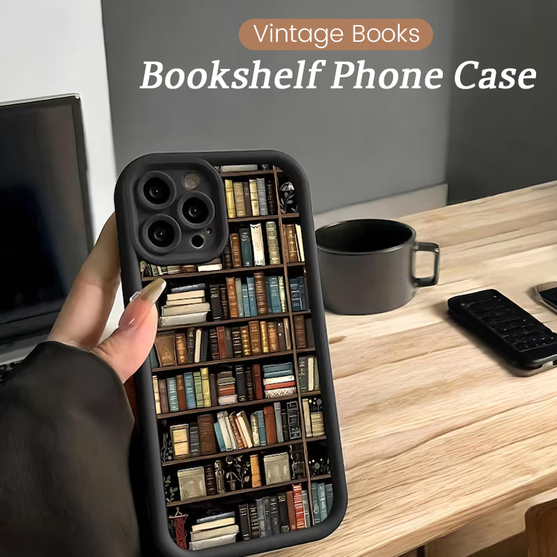 ๐ Bookshelf Phone Case