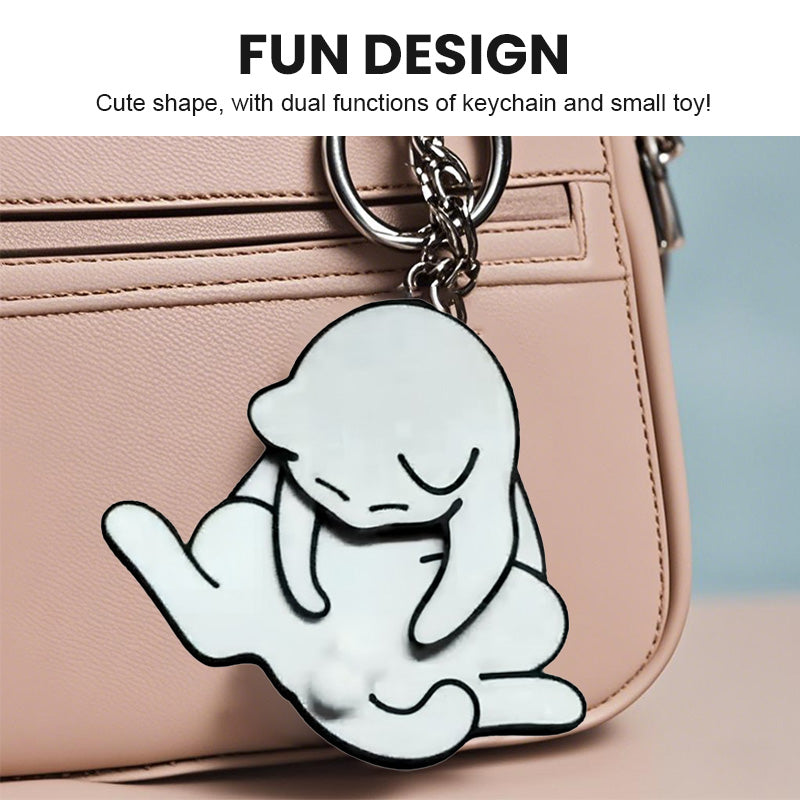 Cat Acrylic Keychain Pendant