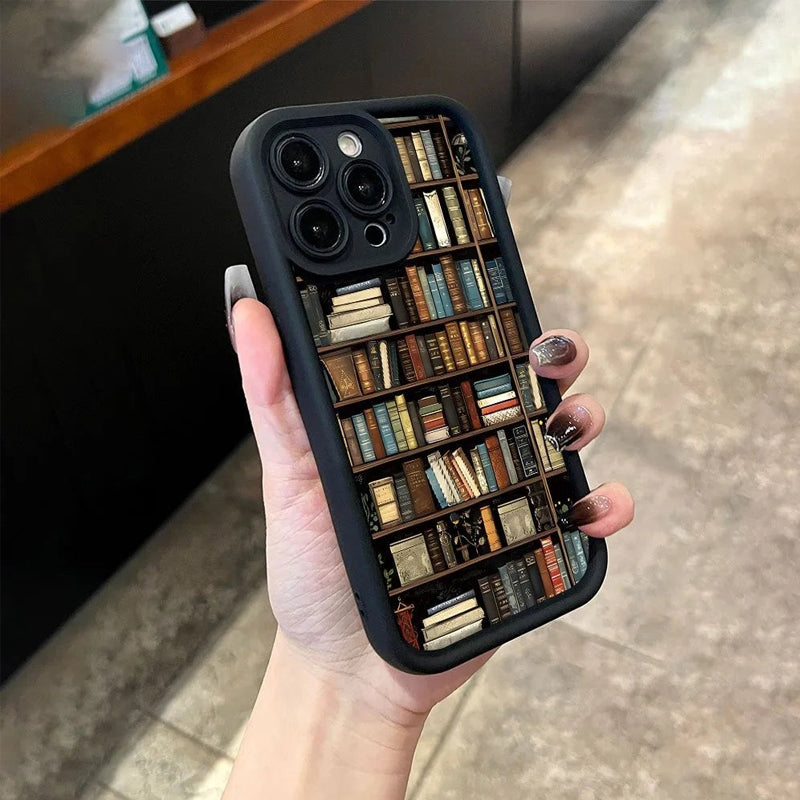 ๐ Bookshelf Phone Case