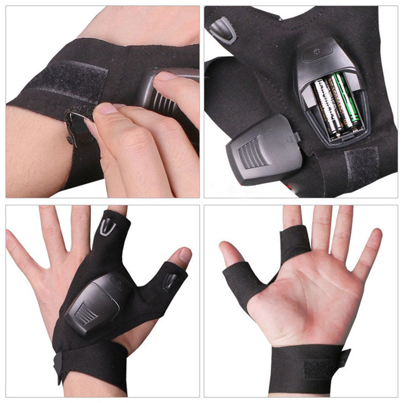 Luminous Fishing Gloves