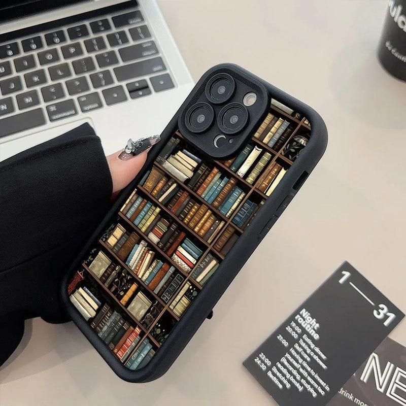 ๐ Bookshelf Phone Case