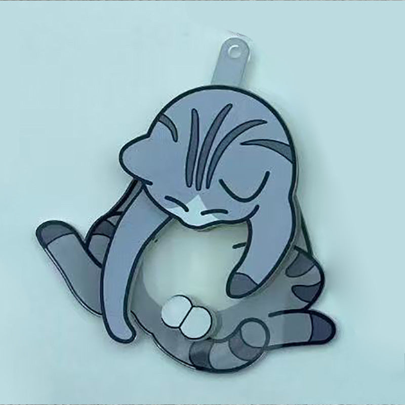 Cat Acrylic Keychain Pendant