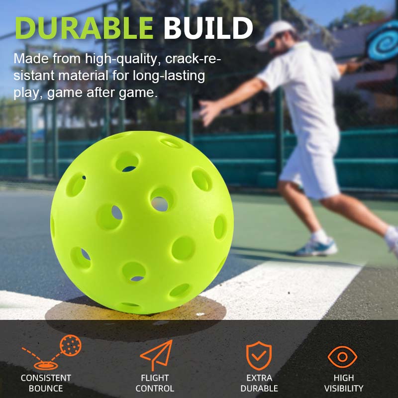 🏆 40-Hole Outdoor Pickleballs – Built for Power, Precision & Performance! 🌞