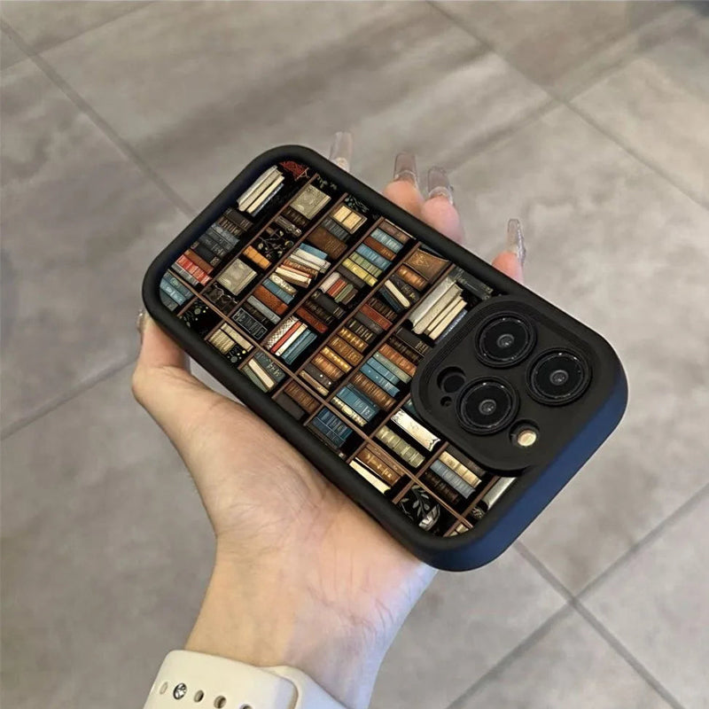 ๐ Bookshelf Phone Case