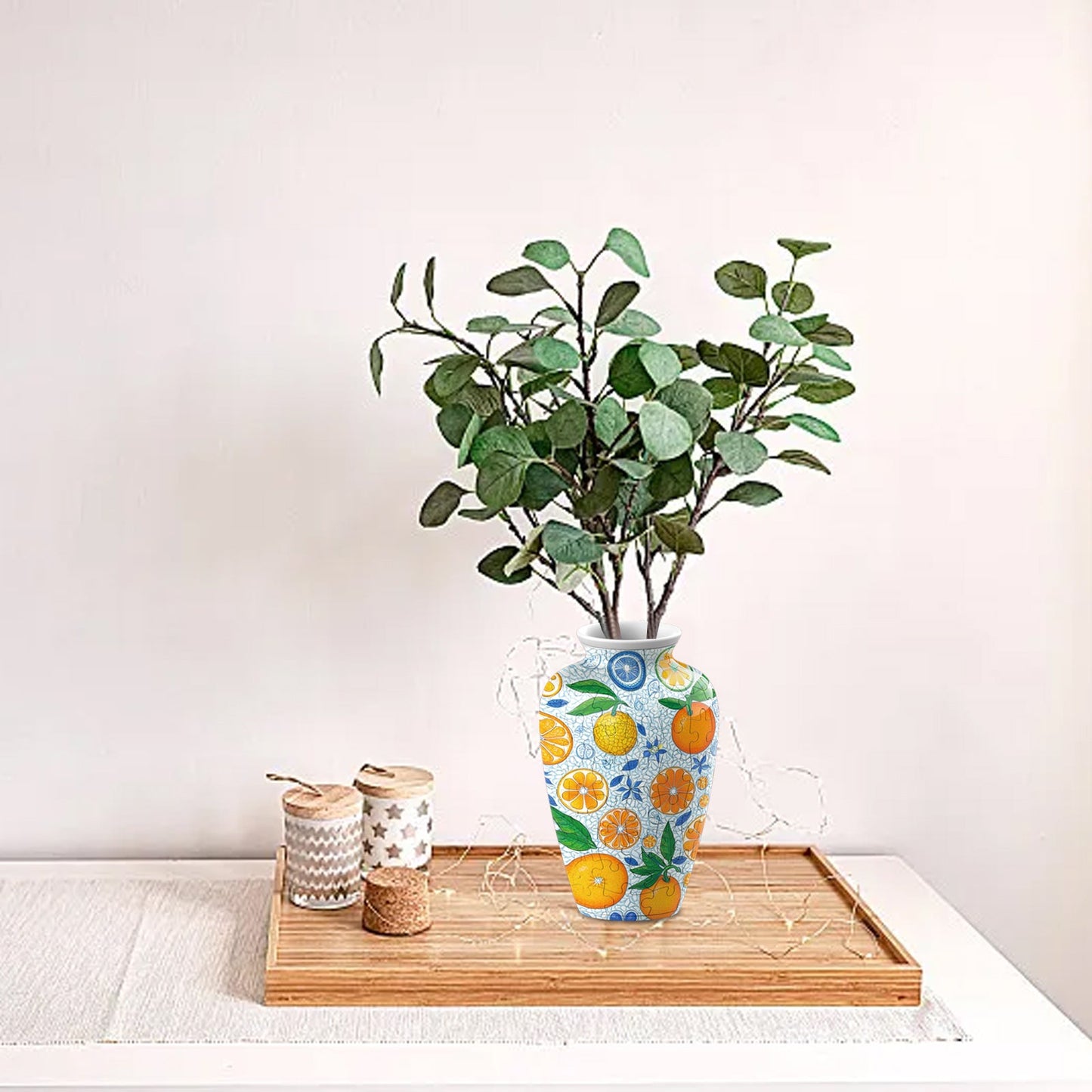 Summer Only Series Puzzle Short-Necked Vase - (120 Pieces)