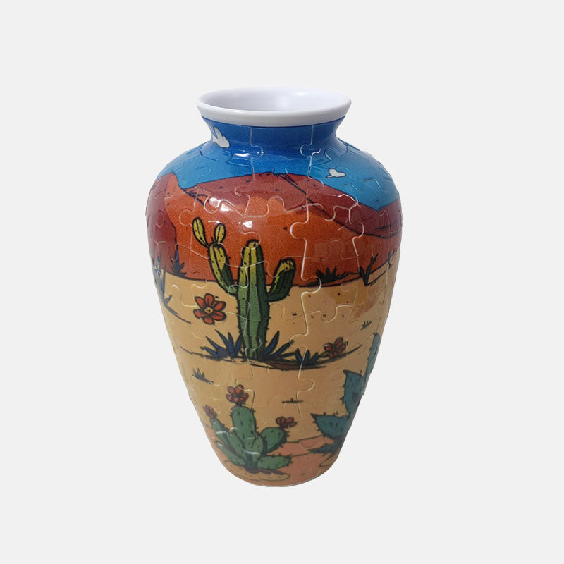 Summer Only Series Puzzle Short-Necked Vase - (120 Pieces)