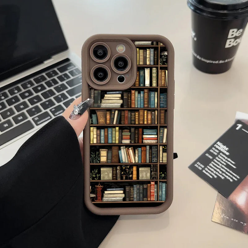 ๐ Bookshelf Phone Case