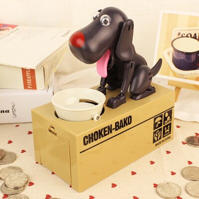 Cute Greedy Dog Piggy Bank