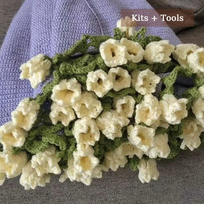 Rose Bouquet Blanket(Finished product & material package available)