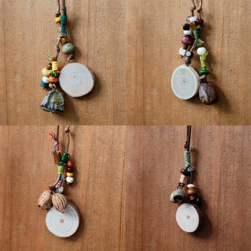 Nature-Inspired Handmade Seed Ornaments | Botanical Charm Series