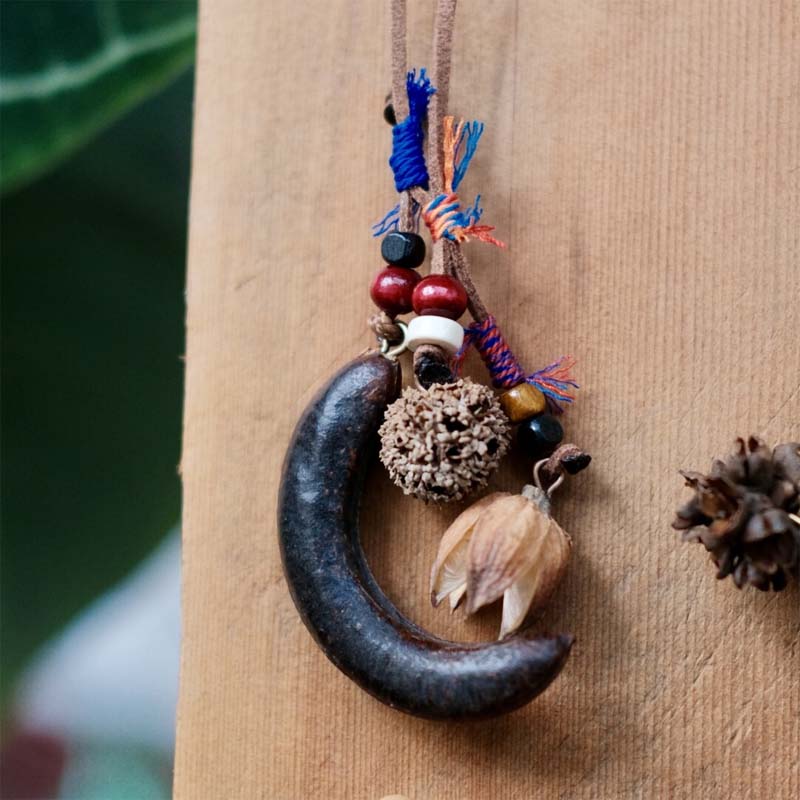 Nature-Inspired Handmade Seed Ornaments | Botanical Charm Series