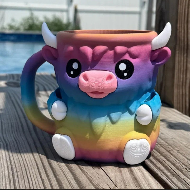 🐮Ferdinand Highland Cow Ice Cream Pint Holder