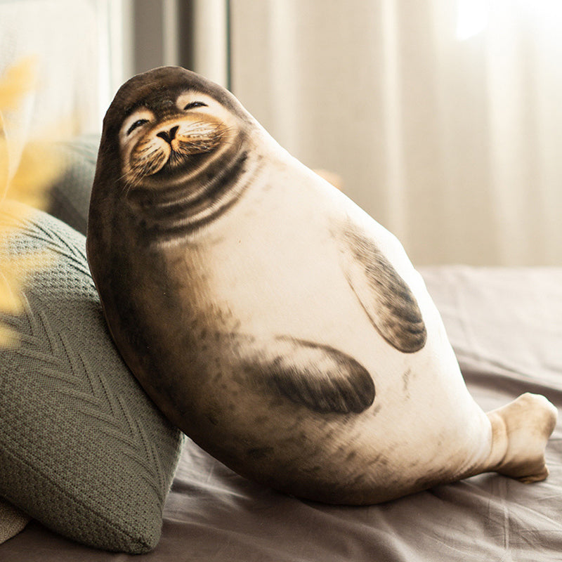 💝Aquarium Seal Plush Pillow