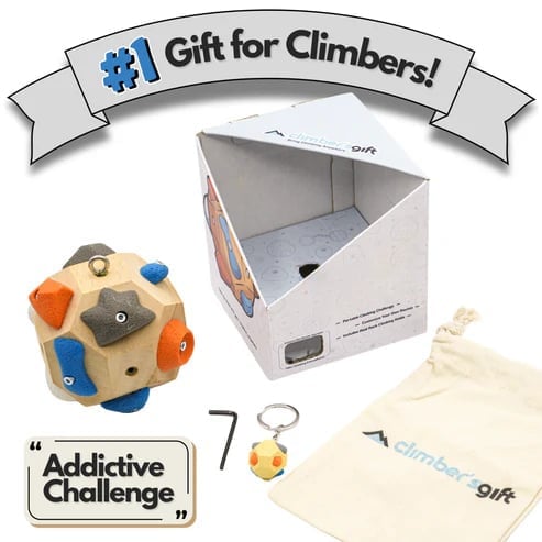 🧗‍♀️Handcrafted Boulder Block - Build Strength and Precision