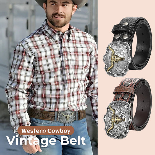 Western Cowboy Vintage Belt 🤠✨