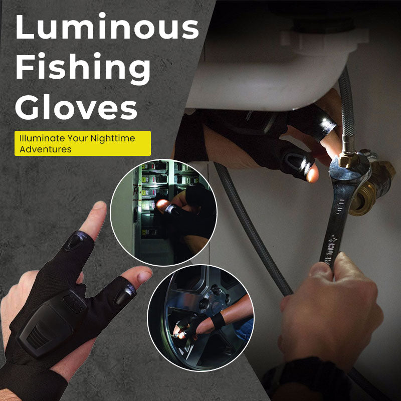 Luminous Fishing Gloves