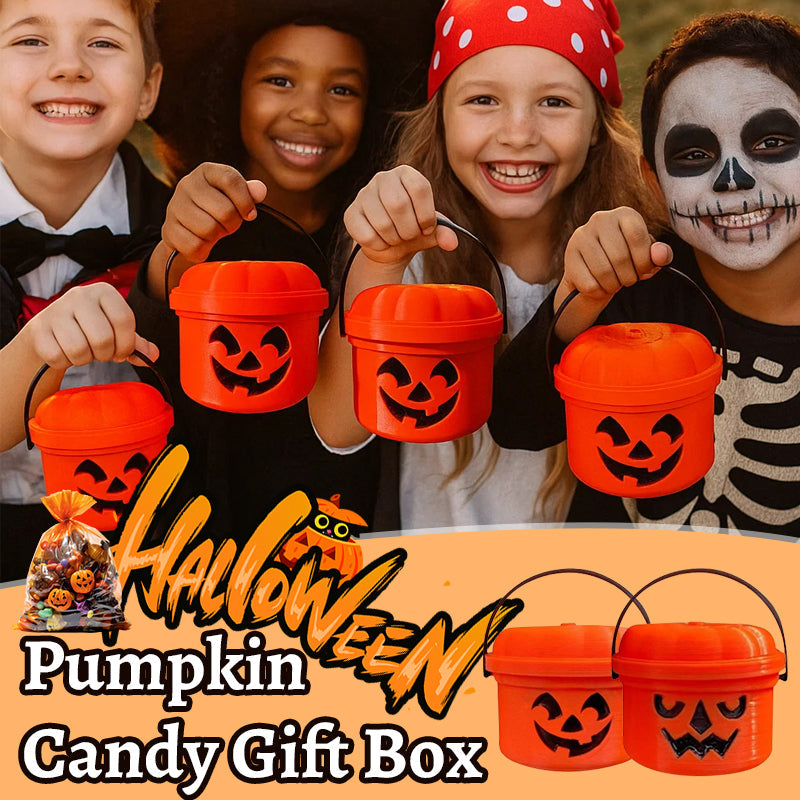 Halloween Pumpkin Candy Gift Box