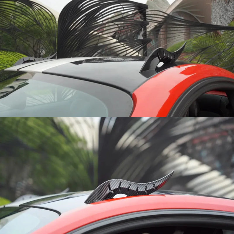 Car Roof Dragon Horn Modification