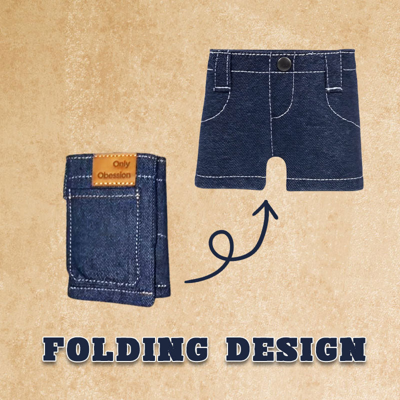 “Pocket Pants” Mini Jeans Wallet 👖💵