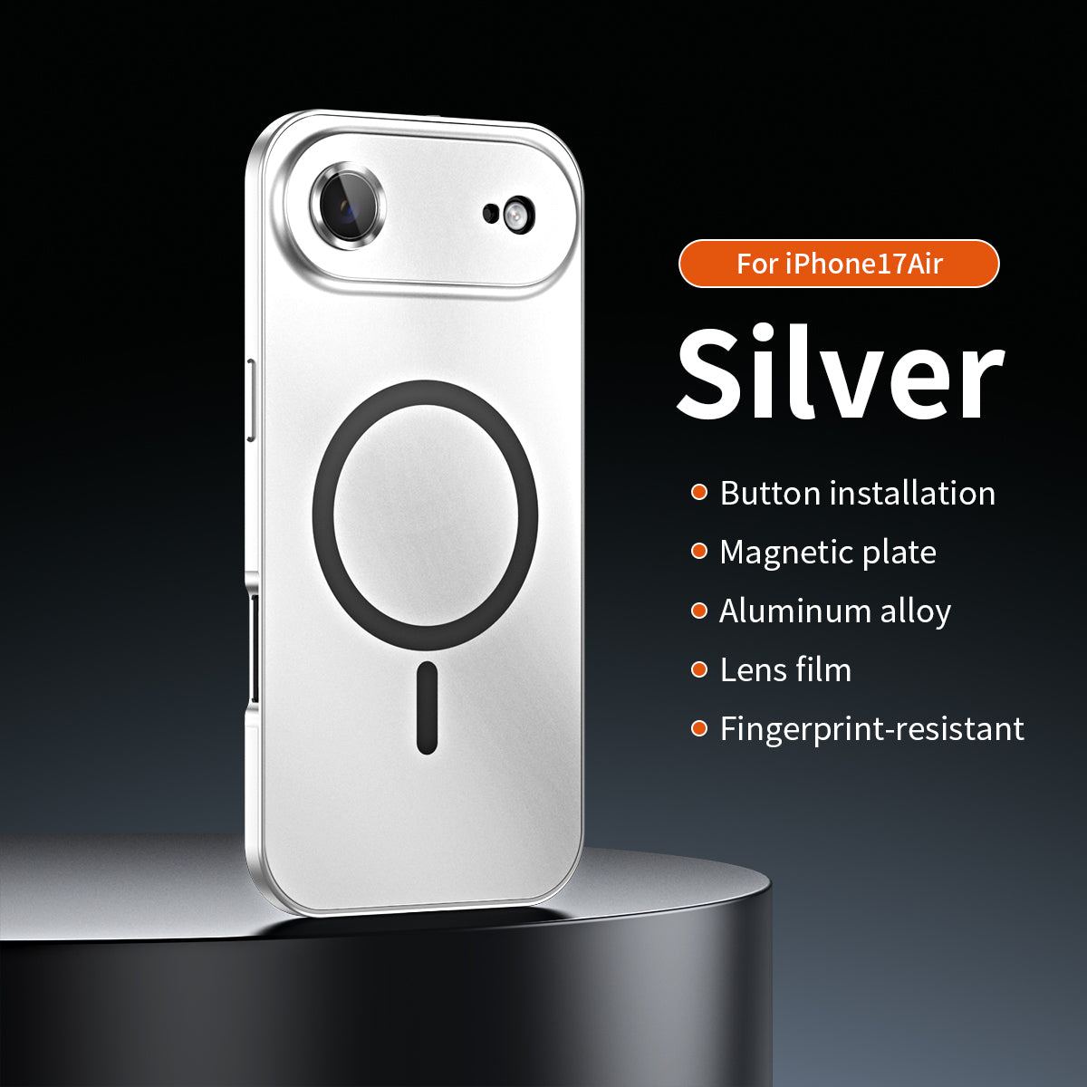 📱Magnetic Aluminum Metal Frame Protective Case For iPhone