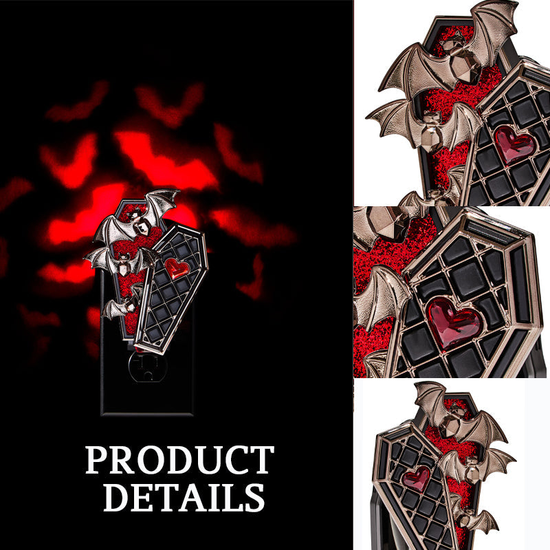 Bat Coffin Aromatherapy Night Light