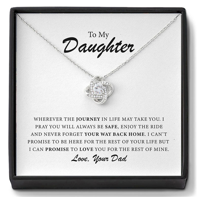 👪To my daughter “Heart of Love”necklace🍀