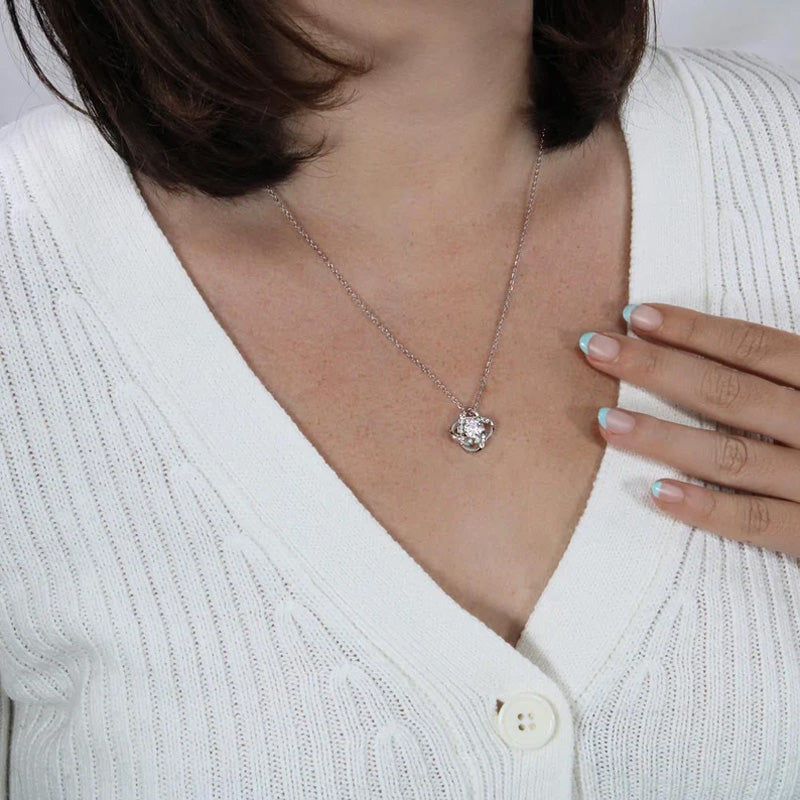 👪To my daughter “Heart of Love”necklace🍀