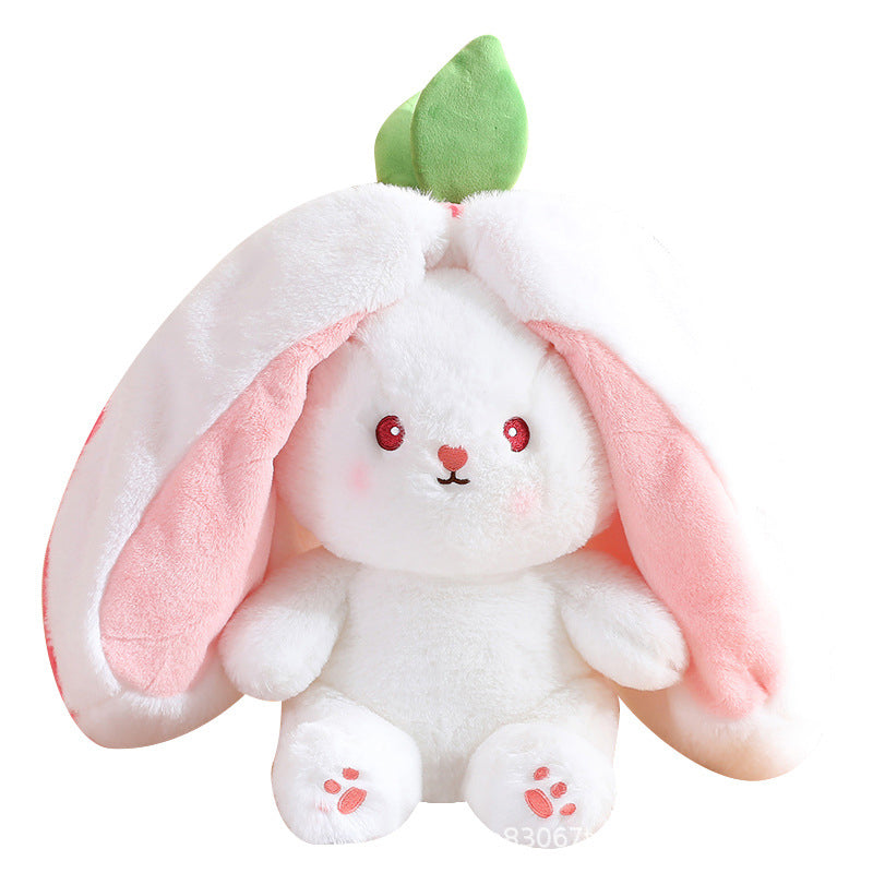 🍓Christmas Strawberry Carrot Bunny🐰 Fruit Doll Plush Toy