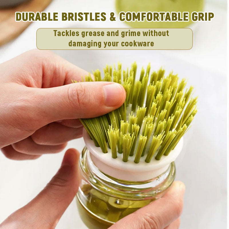 🧼 Touch-Free Liquid Dispensing Brush – Clean Smarter, Not Harder! 🧽