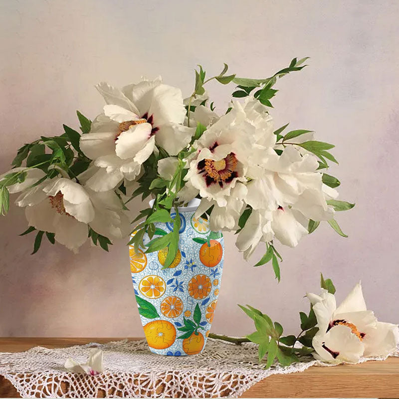 Summer Only Series Puzzle Short-Necked Vase  - (120 Pieces)