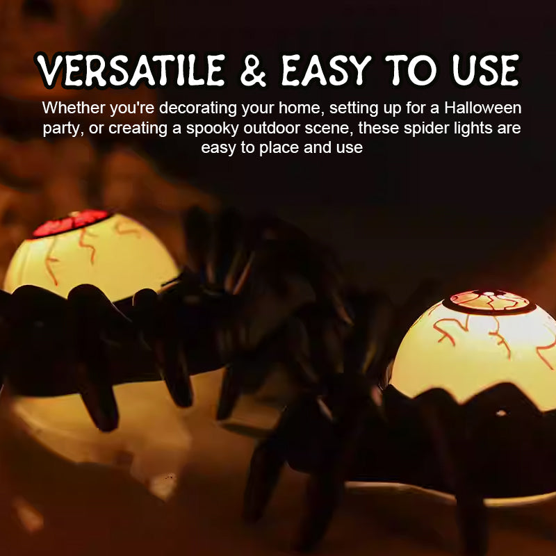 🎃Halloween Decoration Spider Lights🕷️