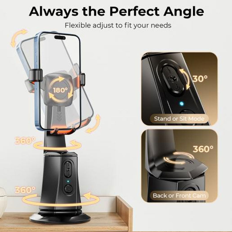 📸 Self-Gravity Smart Tracking Gimbal – Capture Every Angle, Hands-Free! 🙌
