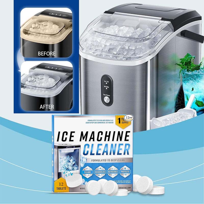 🧊 Ice Machine Cleaner Maker Descaler – Keep Your Ice Fresh & Machine Clean! 💦