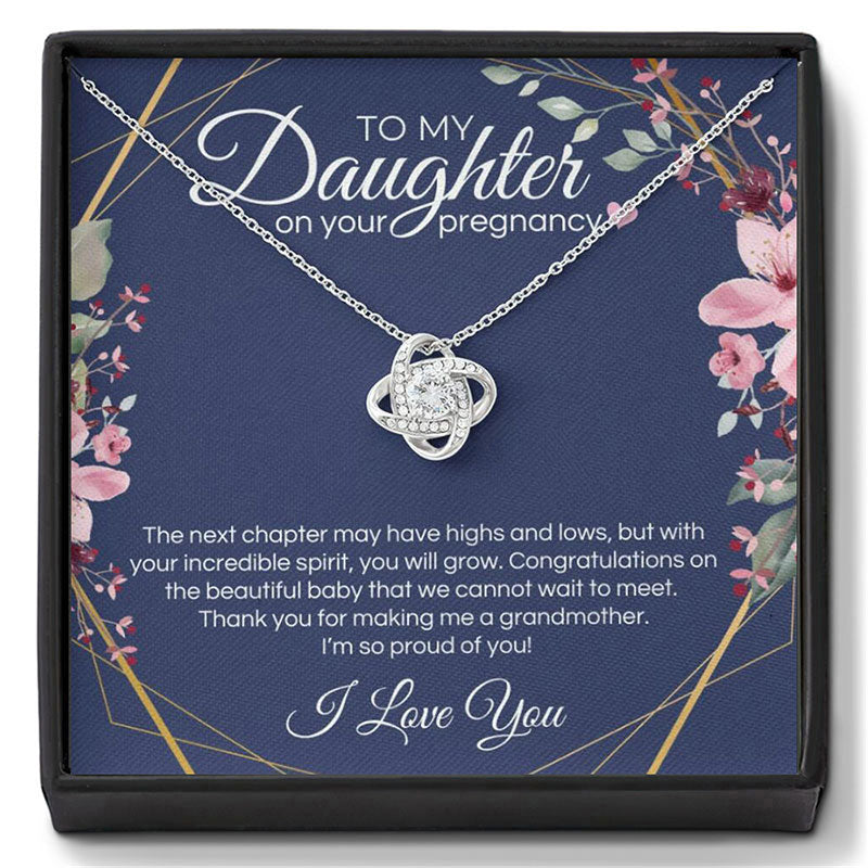 👪To my daughter “Heart of Love”necklace🍀