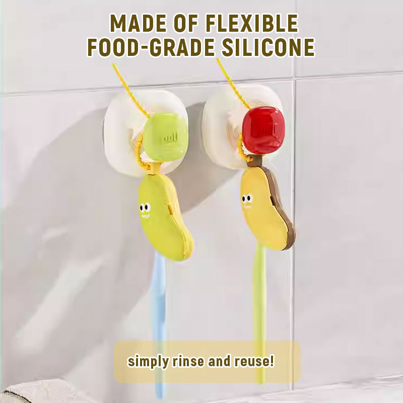 🍌 Banana Toothbrush Head Cover – Keep It Clean & Cute! 🪥✨