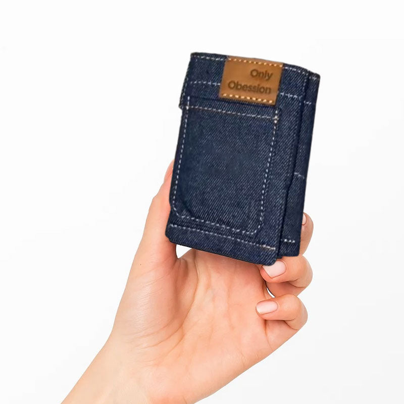 “Pocket Pants” Mini Jeans Wallet 👖💵