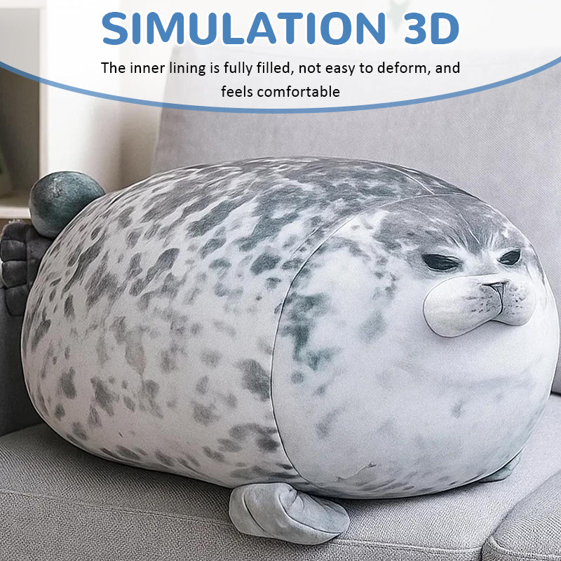 💝Aquarium Seal Plush Pillow