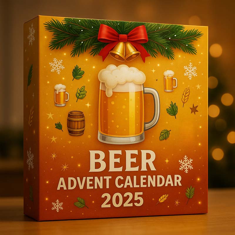🍺 Beer Advent Calendar Surprise Box 🥃 A new surprise every day!