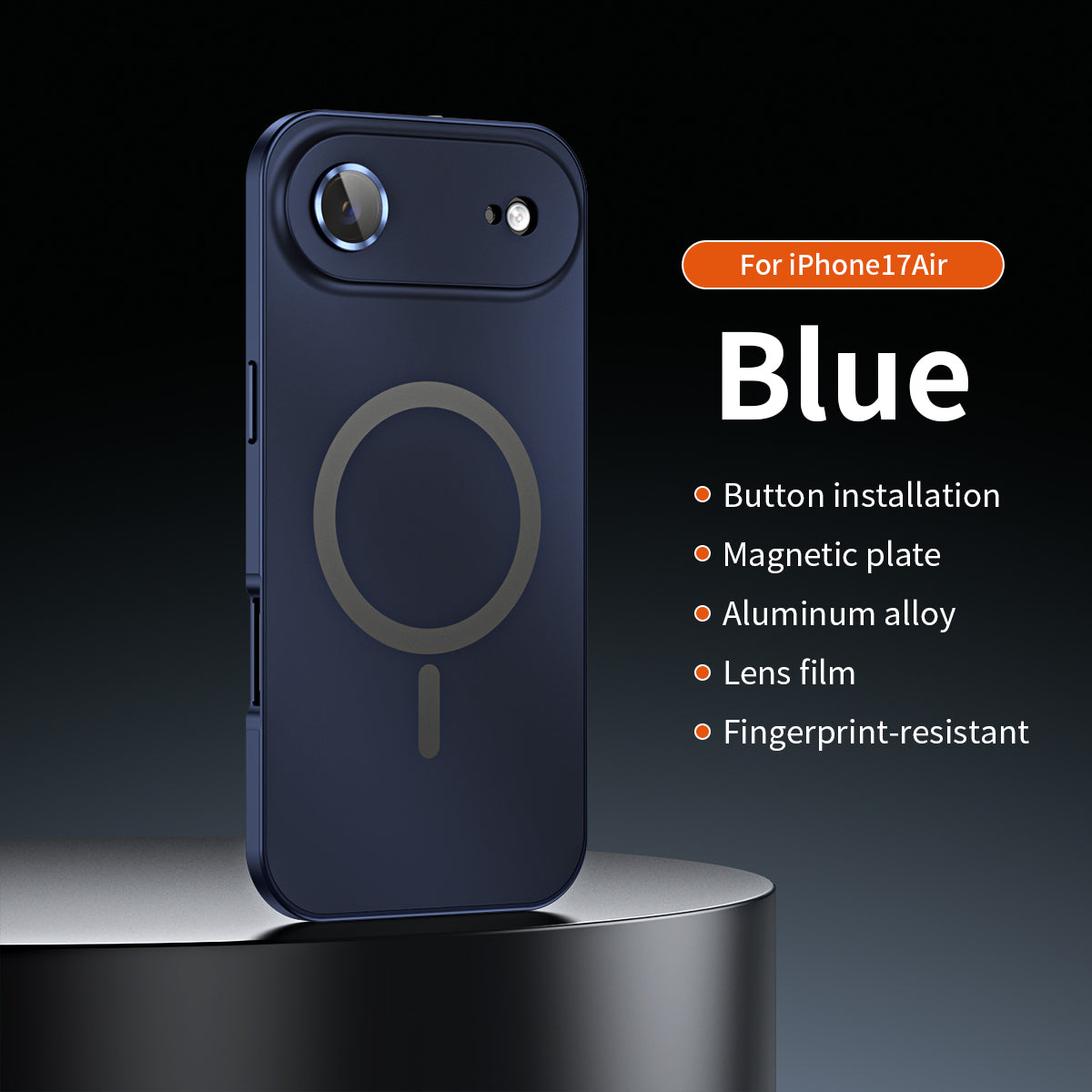 📱Magnetic Aluminum Metal Frame Protective Case For iPhone