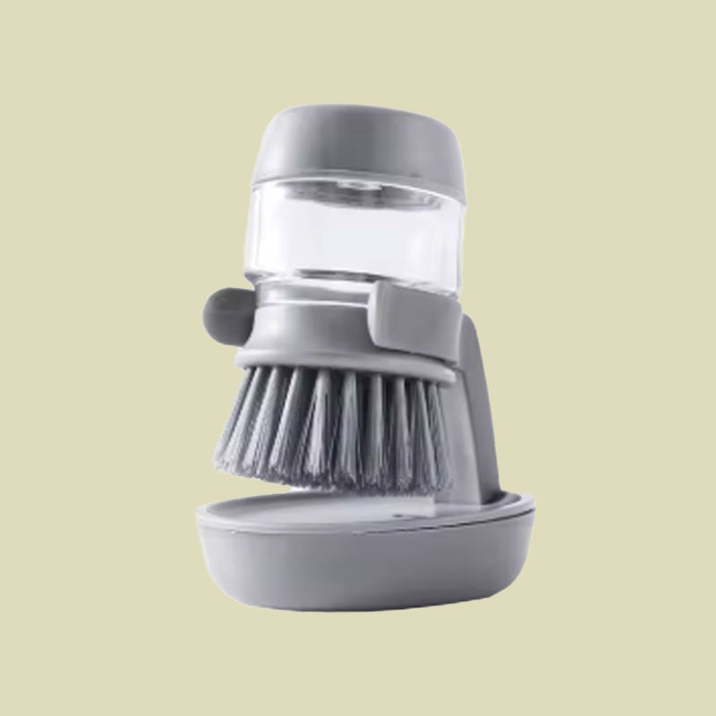 🧼 Touch-Free Liquid Dispensing Brush – Clean Smarter, Not Harder! 🧽