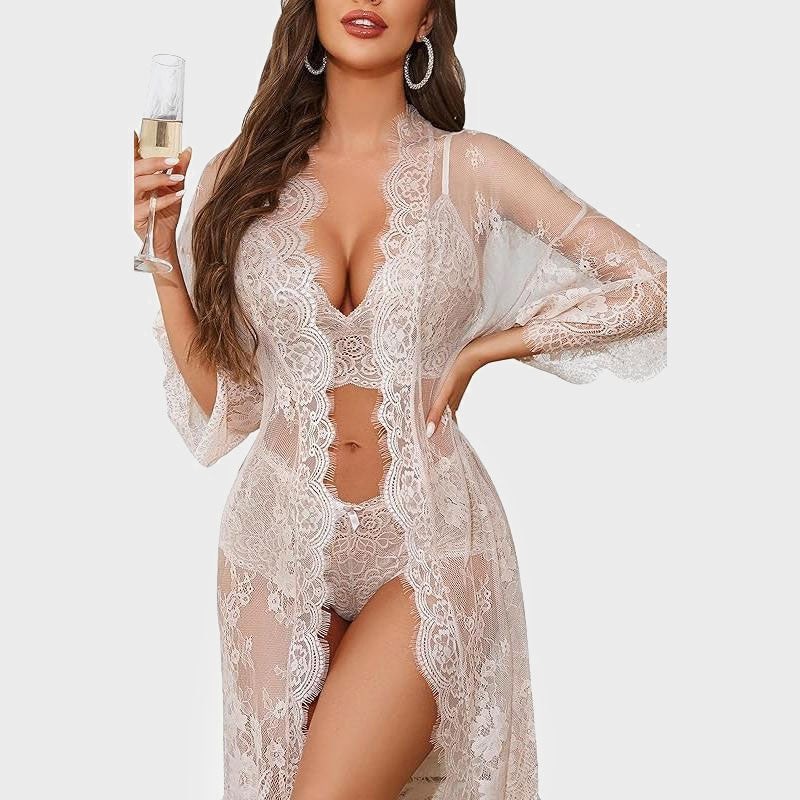 🌹Lace Sexy Lingerie Three-Piece Set