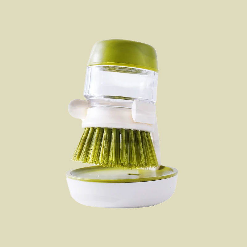 🧼 Touch-Free Liquid Dispensing Brush – Clean Smarter, Not Harder! 🧽