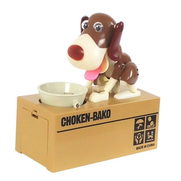 Cute Greedy Dog Piggy Bank