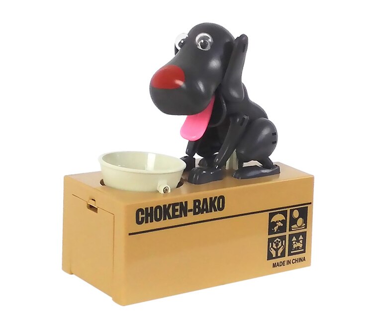 Cute Greedy Dog Piggy Bank