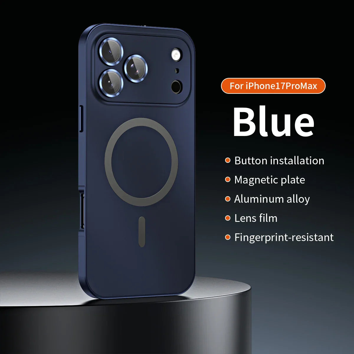 📱Magnetic Aluminum Metal Frame Protective Case For iPhone