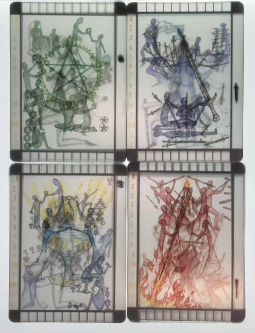 🔮🧙‍♀️🃏Den gjennomsiktige taroten/The Transparent Tarot (2nd Edition)